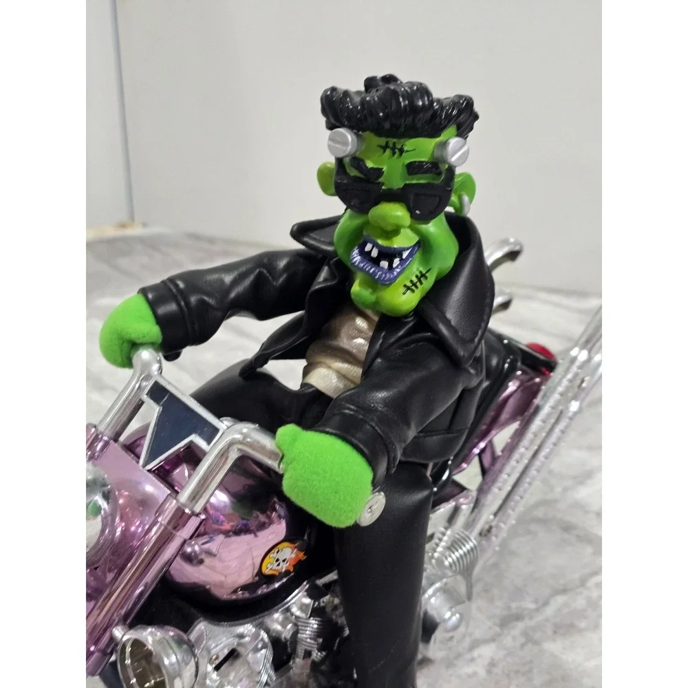 Halloween Frankenstein‎ Motorcycle Born To Be Wild Animated Musical VIDEO